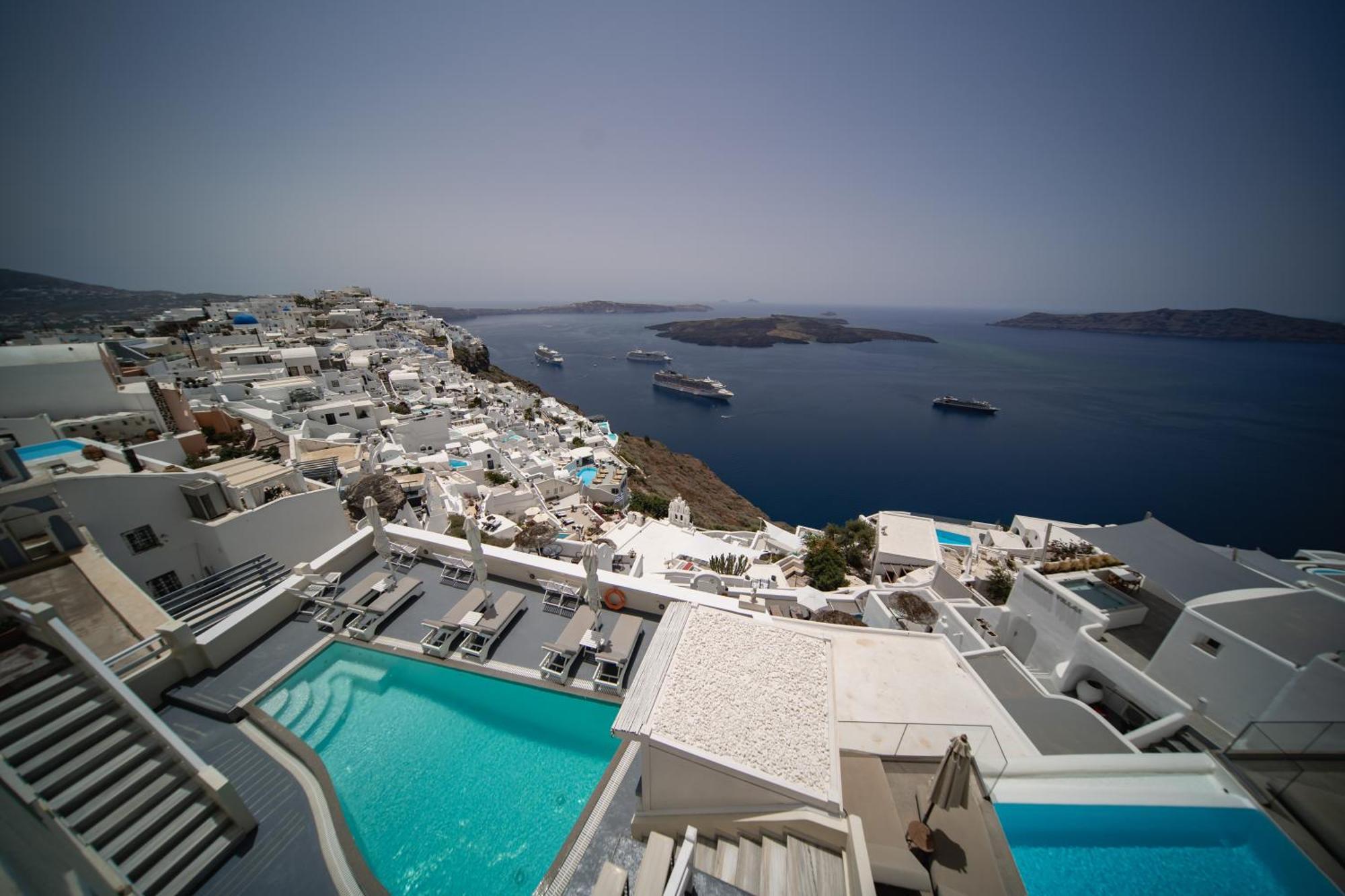 Villa Ilias Firostefani Luaran gambar